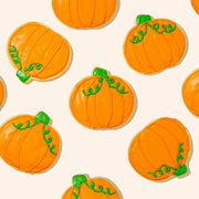 pumpkin sugar cookies